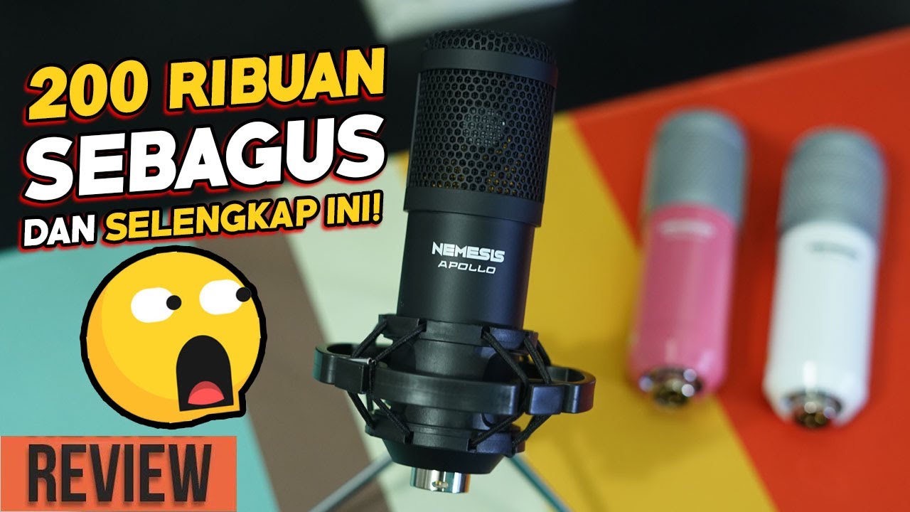 MIC 200 Ribu VS MIC 600 Ribu! NYK Nemesis MCA-06 Apollo - YouTube