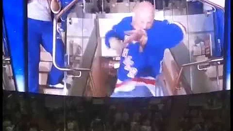 Dancing Larry, (NY Rangers vs  Penguins, Game 6, 5...