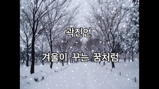 곽진언 (Kwak Jin Eon) - 겨울이 꾸는 꿈처럼🎶