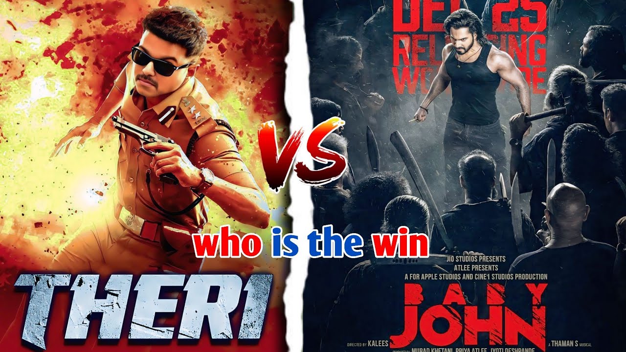 Theri vs baby john movie comparison video|box office collection