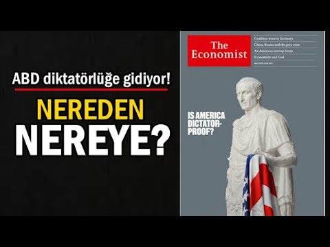 THE ECONOMIST’TEN ÇOK TUHAF KAPAK| ABD öyle bir yola girdi ki…