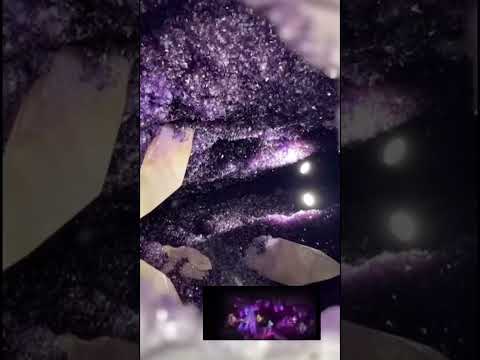 The amethyst is so pretty!!! #geometrydash #gd #geode #amethyst