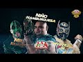 Lucha completa mr iguana nio hamburguesa y myzteziz vs la empresa  lucha libre aaa