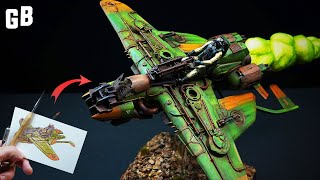 Custom Post-Apocalyptic Sci-Fi Plane Build!