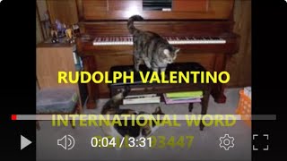 Rudolph Valentino - Piano Roll