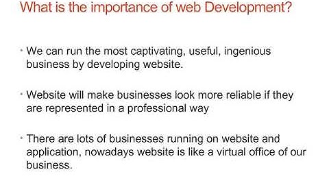 Best Web Development Classes in Pune video
