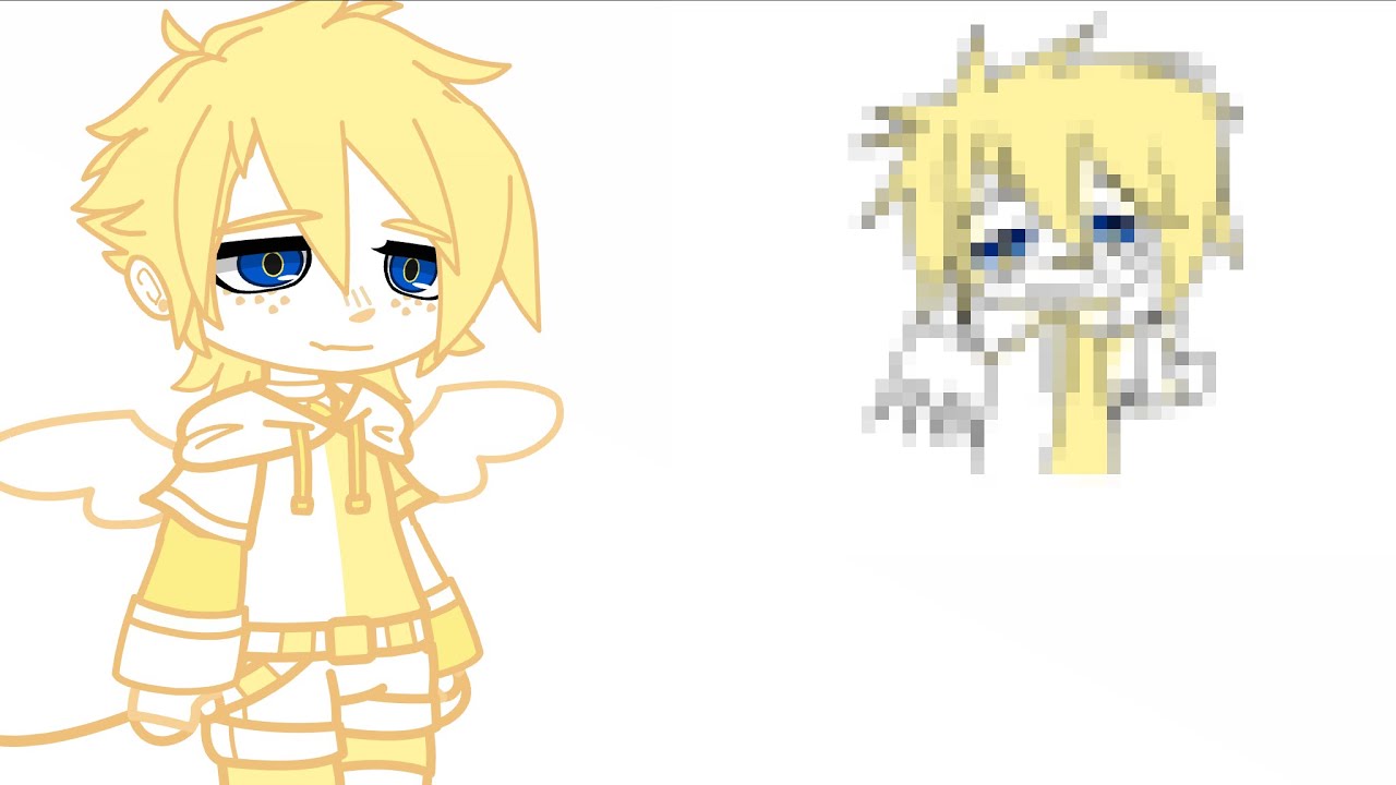 Making my ocs draw themselves 👹 - YouTube