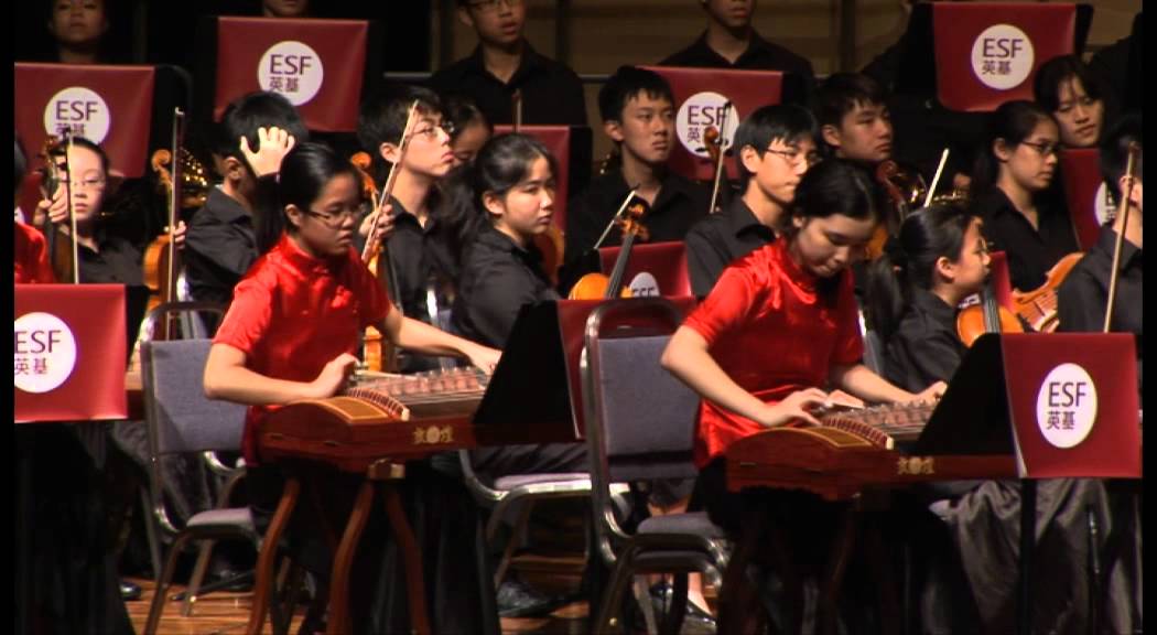 ESF Orchestra and Choir Concert 2012 - Bow Dance - YouTube