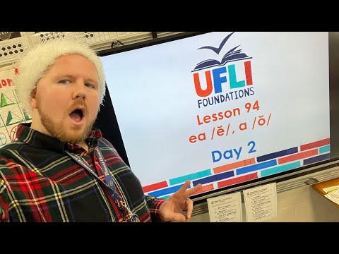 Mr. Holland’s UFLI Lesson 94 (ea /ě/, a /ǒ/) Day 2