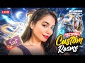 PRIZE POOL CUSTOM ROOM LIVE | BGMI LIVE IN KANNADA #girlgamer  #customroomlive  #bgmilive