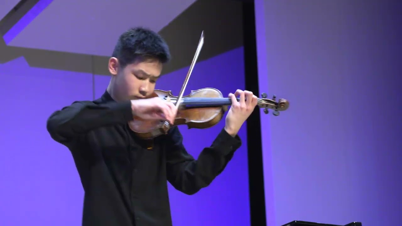 Stulberg 2025 FINALS: Zekai Chen, violin