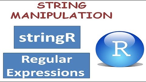 String manipulation in R using STRINGR package and Regular Expressions in R