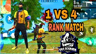 Solo Vs Squad Rank Match 15 Kill Gm Soumya