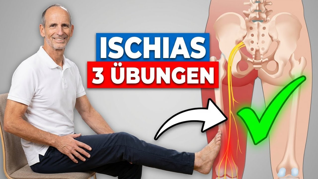 Ischias Schmerzen: Mache diese 3 Übungen JEDEN TAG