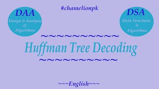 Huffman Tree Decoding Example (English)