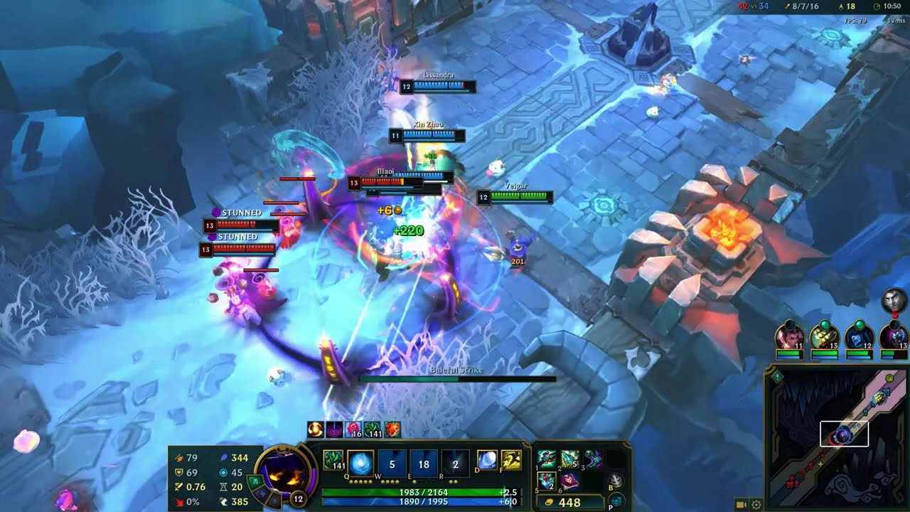 League of Legends ARAM Chaos at Its Best – Nonstop Teamfights - 3 games in row