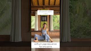 Try it out! Soft yin yoga inspiration ✨ find more inspiration on my profile!