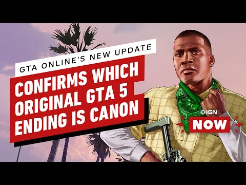 Download GTA Online's New Update Confirms Which Original GTA 5 Ending Is Canon - IGN Now