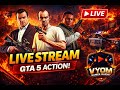 GTA 5 LIVE Full Chaos in Los Santos Explosions Cops Madness