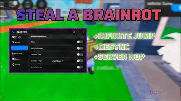 Steal A Brainrot Script ! NO KEY – Instant Steal, Desync, Infinite jump & More! 🔥