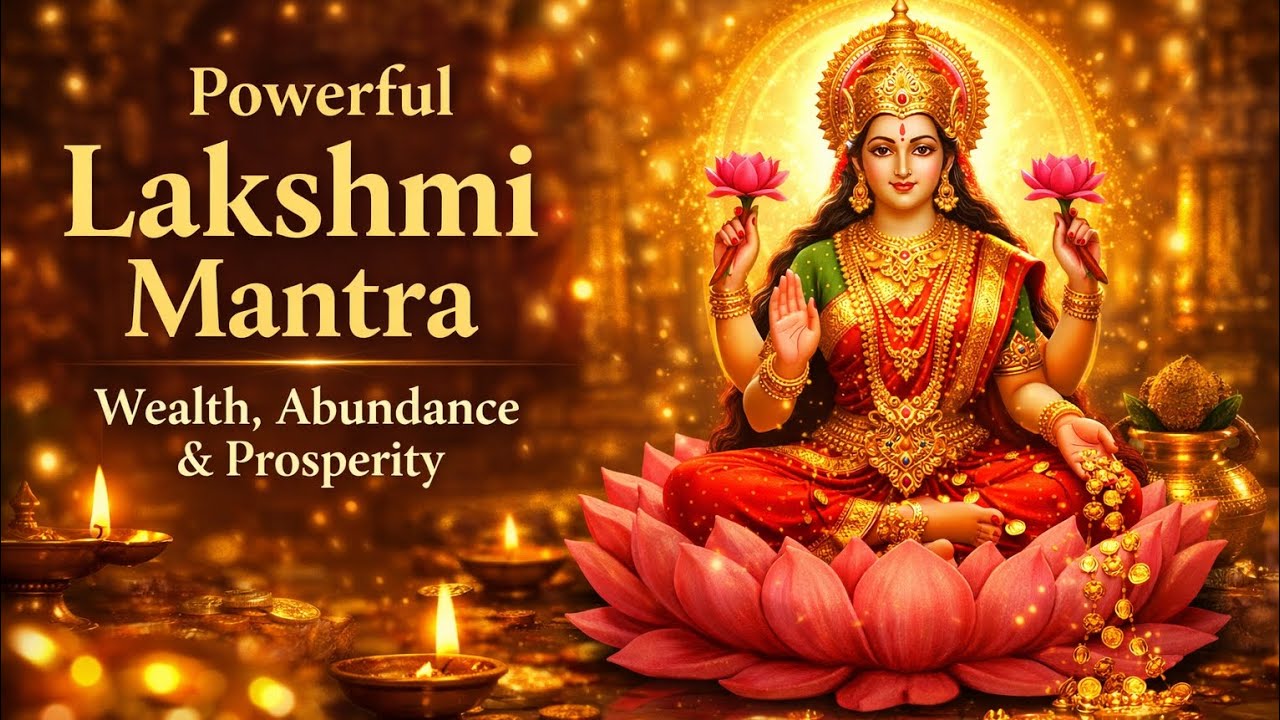 ✨ Listen Daily to Attract Wealth & Prosperity | Lakshmi Mantra Day 2/108 🔱