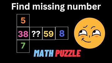 find missing number hard math puzzle #mathquiz #viralvideo #mathquestion