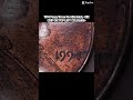 1994 Penny Errors No Mint Mark, -DIE CHIP ON TOP LEFT COLUMNS- #subscribe #shorts #money #ytshorts
