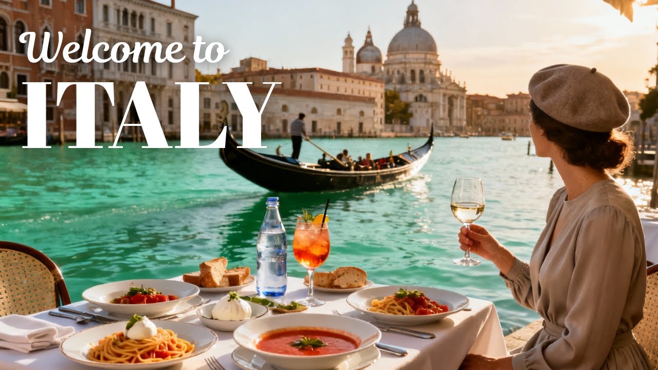 Italian Vibes 🇮🇹 Mediterranean Relaxing Music 🌅 Dreamy Amalfi Coast & Lake Como Ambience  🌊