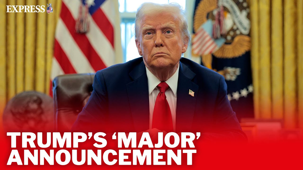 LIVE: Trump joins Apple CEO Tim Cook for 'major' Oval Office announcement