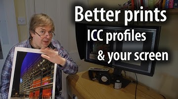 Printer profiles, screen matching and making better photo prints. Colour management and ICC profiles
