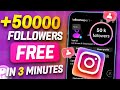 FREE INSTAGRAM FOLLOWERS 2026 Get 50 000 Followers On Instagram For FREE IOS Android