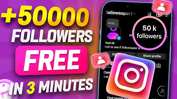✅ FREE INSTAGRAM FOLLOWERS 2025 - Get +50,000 Followers on Instagram for FREE! (iOS & Android)