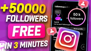 ✅ FREE INSTAGRAM FOLLOWERS 2024 - Get +50,000 Followers on Instagram for FREE! (iOS & Android) screenshot 3
