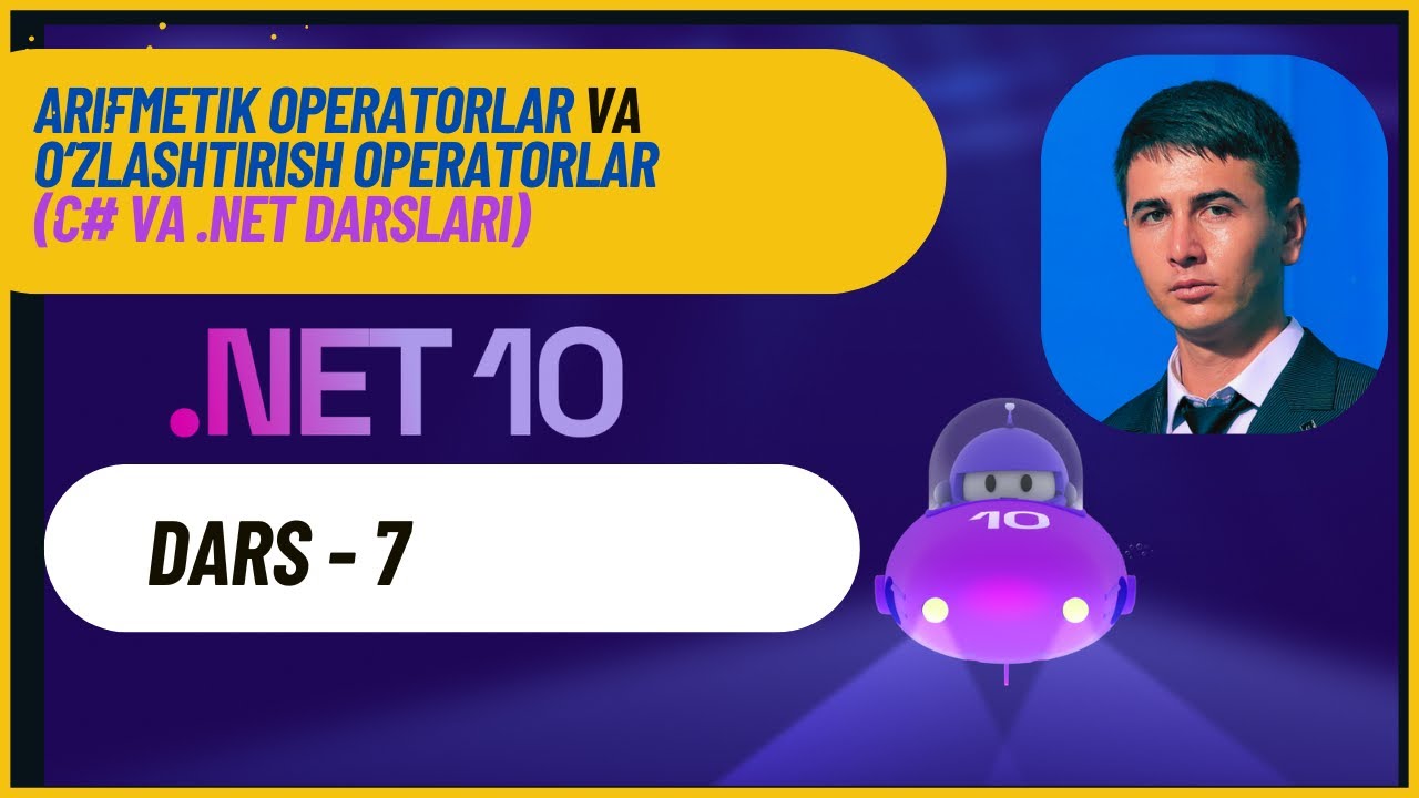 Arifmetik va o'zlashtirish operatorlari