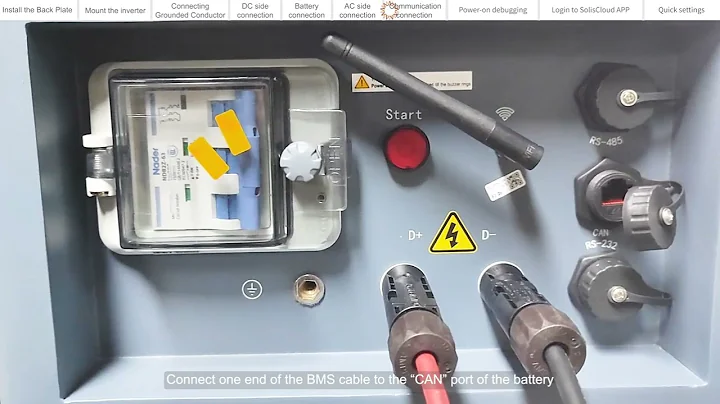 Solis Hybrid #inverter S6-EH3P(12-20)K-H-EU #energystorage  - #installation video