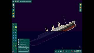 Titanic Sinking (Algodoo)