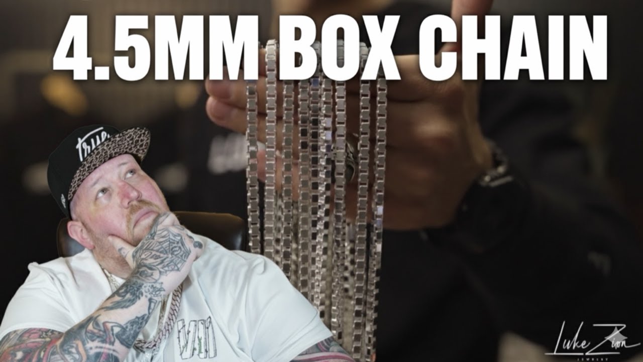 Обзор цепочки-коробочки Luke Zion 4,5 мм от The Shiniest Silver⁉️ — СУПЕР 👍 или НЕТ 👎 