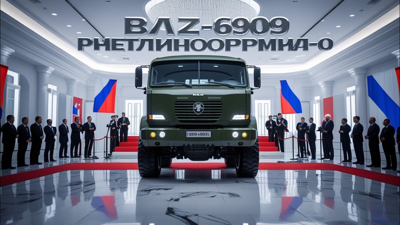 💥 БАЗ-6909 "ПЛАТФОРМА-О" — УЖАС МОЩИ! 🇷🇺 Самый СЕКРЕТНЫЙ РАКЕТНЫЙ ГИГАНТ РОССИИ ВПЕРВЫЕ В SHOWROOM!