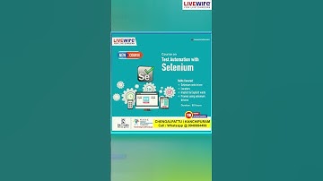 Course on Test Automation with Selenium