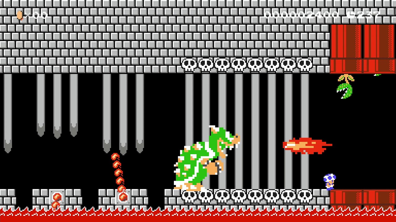 7-5 Bowsers Castle by Mortaas 🍄 Super Mario Maker 2 😶 No Commentary # ...
