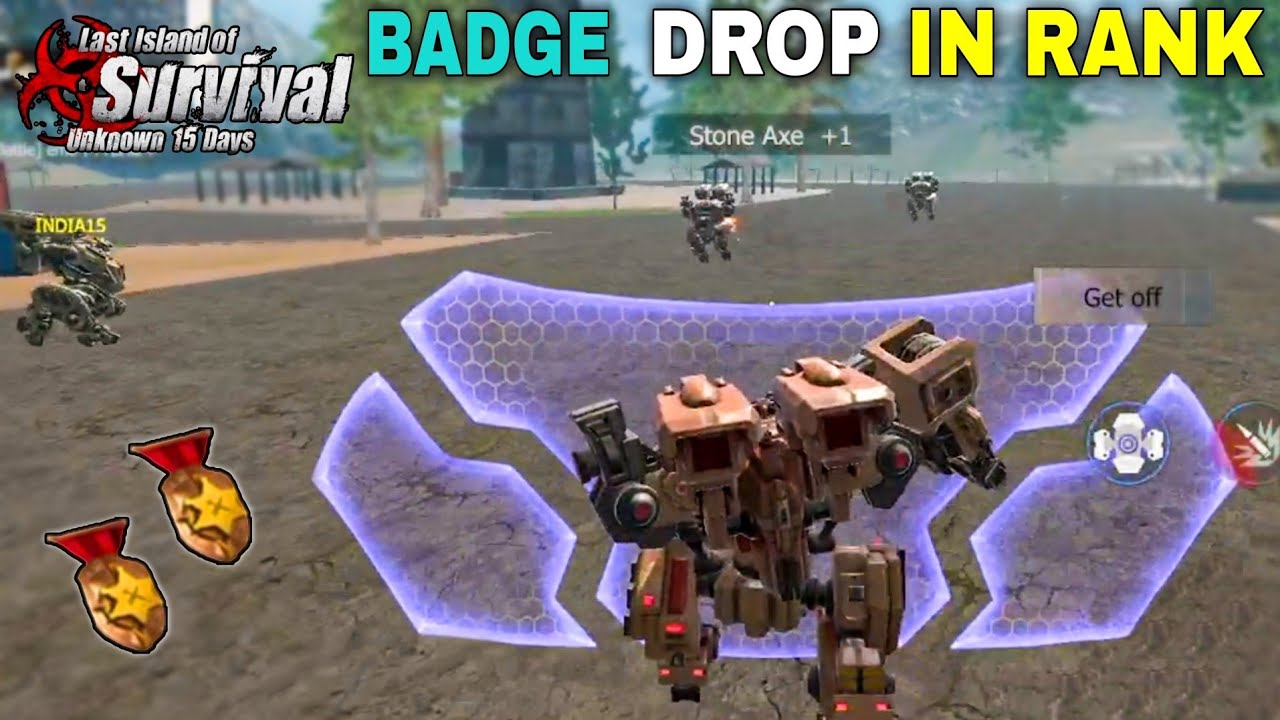 BADGE DROP FIGHT IN RANK SERVER | LAST DAY RULES SURVIVAL GAMEPLAY #lios