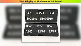 Hot Picks LISHI 2 IN 1 SS002Pro SS001PRO SC1 SC4 KW1 KW5 LW4 LW5 R52 R52L AM5 TOOLS••••••••••••••••