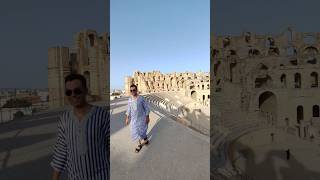 El Jem Amfi̇ Ti̇yatro Roma Döneminden Kalma Muhteşem Bir Yapı