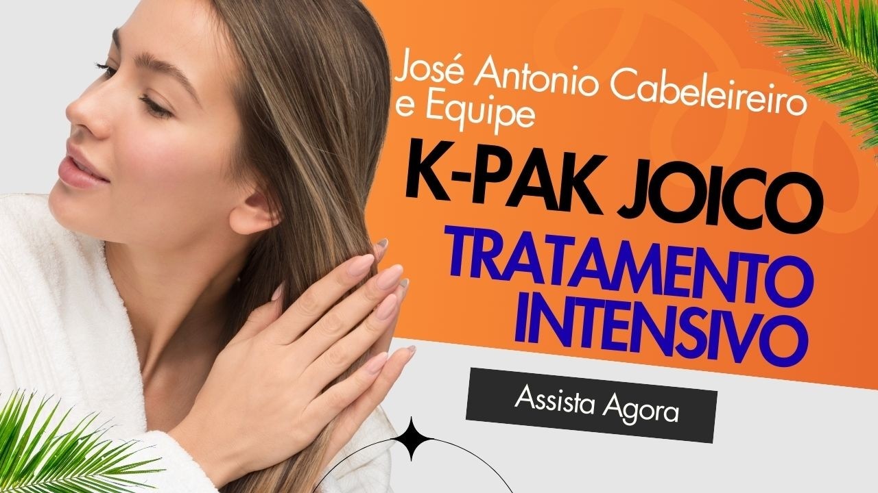 Reconstrução Capilar Poderosa com K-PAK da JOCO. Mega resultado!