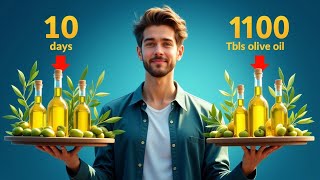 I Ate 100 TBSP of OLIVE OIL In 10 Days: Impact of olive oil on cholesterol!