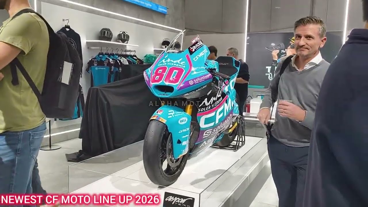 Линейка мотоциклов Eicma CF 2026