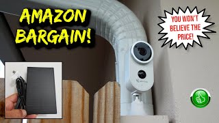 Best Amazon Deal For Feature Loaded Hd Wifi Solar Security Camera