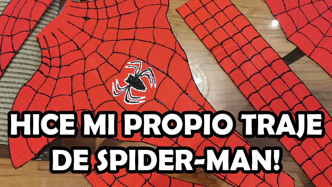 MI TRAJE CASERO DE SPIDER-MAN! / RETO DE CARLOS TE | SPIDERWILL