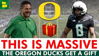 The Oregon Ducks Got A GIFT Ahead Of The College Football Playoff