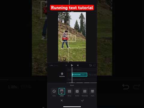 How to make reveal text as you walk😍🥰 #shorts #edit